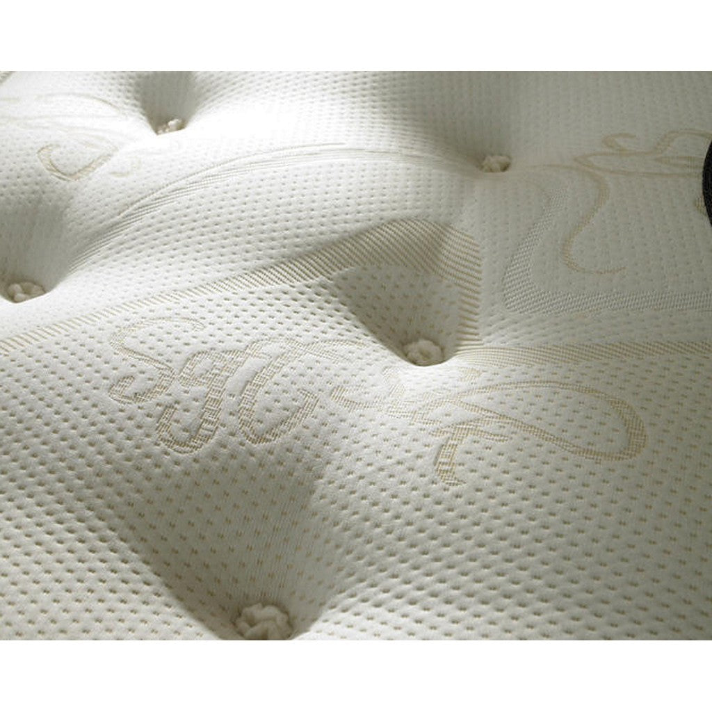 Buckingham Silk Double Divan Bed-Furniture-Beauty Sleep Beds-No Storage-Chenille Aubergine-Levines Furniture