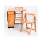 Butterfly Dining Set with 4 Chairs-Furniture-Heartlands-Natural-Levines Furniture