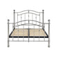 Callisto Kingsize Bed Frame-Furniture-Limelight-Black Chrome-Levines Furniture