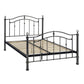 Callisto Kingsize Bed Frame-Furniture-Limelight-Black Chrome-Levines Furniture