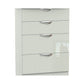 Camden 4 Drawer Chest-Furniture-Welcome-4 Drawers-Kashmir gloss-Levines Furniture