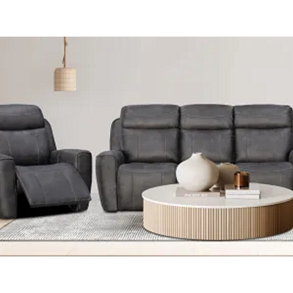 Carlo 3 Seater + 1 Armchair + 1 Armchair (Recliner)-Furniture-Exclusive-Levines Furniture