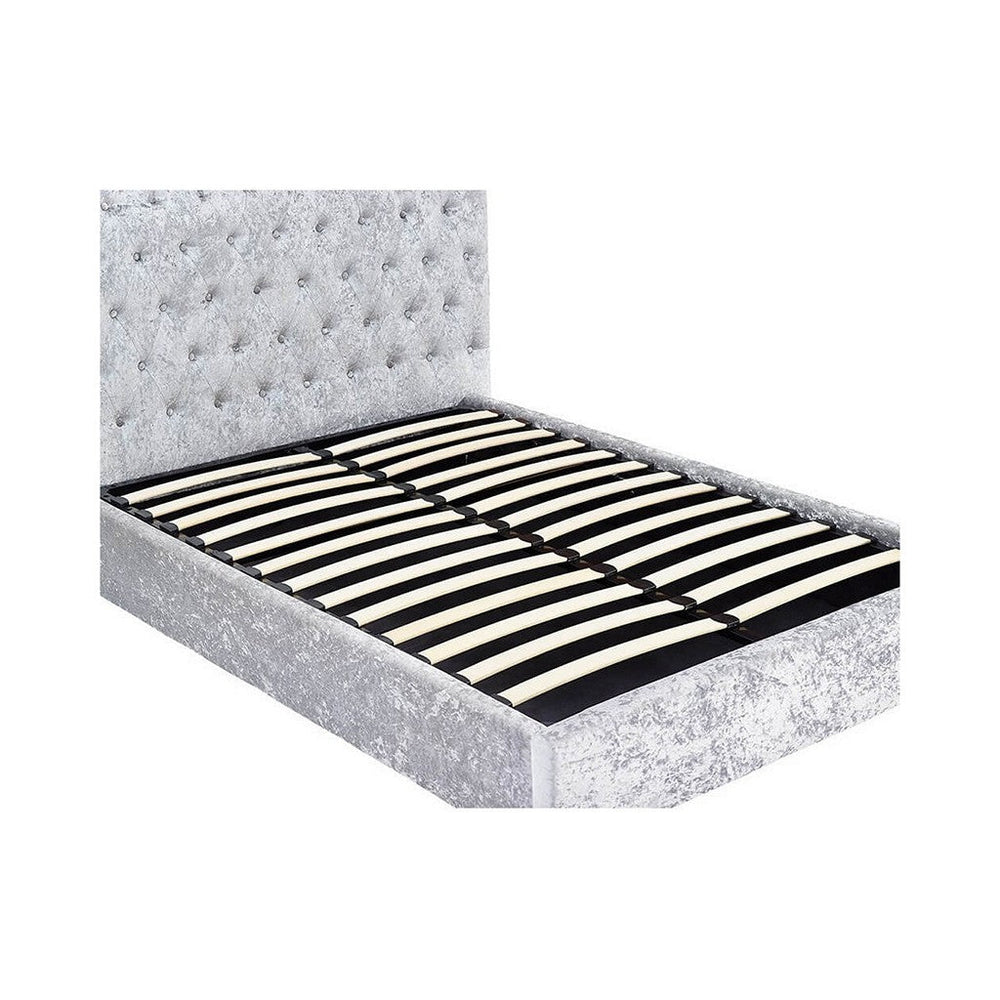 Casablanca Crushed Velvet Kingsize Storage Bed (Copy)-Furniture-Heartlands-Levines Furniture