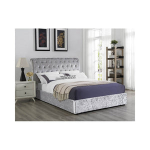 Casablanca Crushed Velvet Kingsize Storage Bed (Copy)-Furniture-Heartlands-Levines Furniture