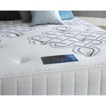 Caspian Superking Divan Bed-Furniture-Beauty Sleep Beds-No Storage-Chenille Aubergine-Levines Furniture