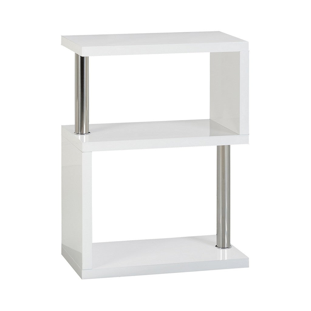 Charisma 3 Shelf Unit-Furniture-Seconique-White-Levines Furniture