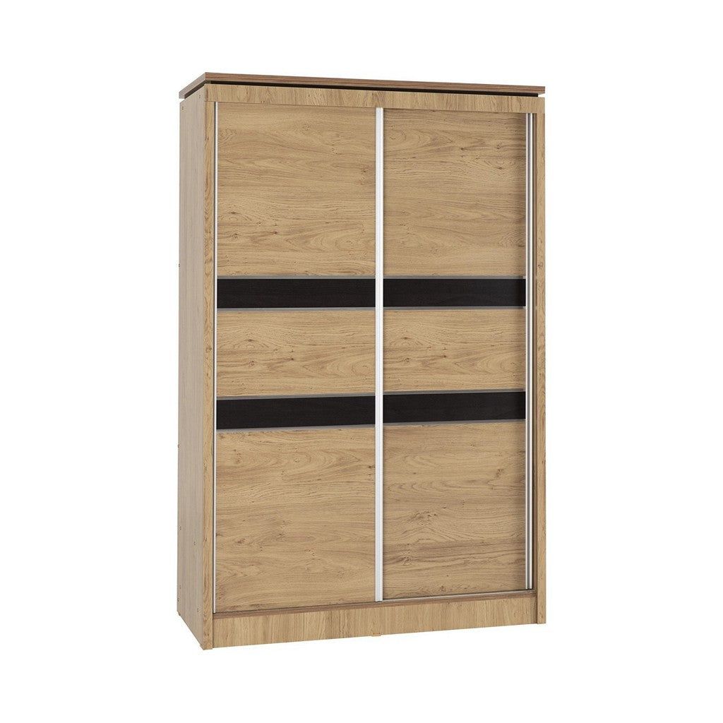 Charles 2 Door Sliding Wardrobe-Furniture-Seconique-Levines Furniture