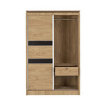 Charles 2 Door Sliding Wardrobe-Furniture-Seconique-Levines Furniture