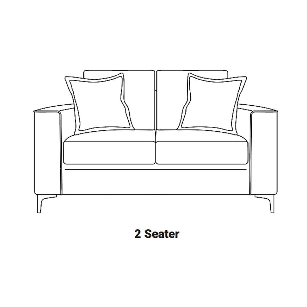 Chelsea 2 Seater Sofa-Furniture-Sofa Factory-Khaki-Levines Furniture