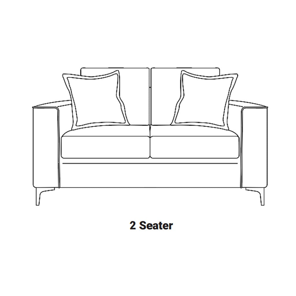 Chelsea 2 Seater Sofa-Furniture-Sofa Factory-Khaki-Levines Furniture