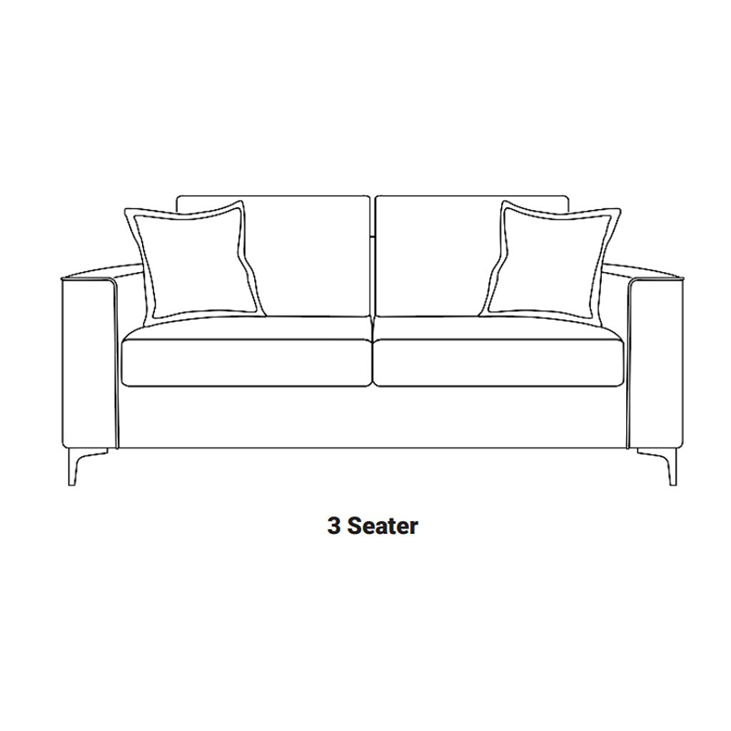 Chelsea 3 Seater + 1 Armchair + 1 Armchair-Furniture-Sofa Factory-Khaki-Levines Furniture