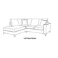 Chelsea Right Hand Chaise-Furniture-Sofa Factory-Khaki-Levines Furniture