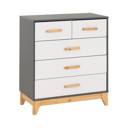 Cleveland 3 +2 Chest of Drawers-Furniture-Seconique-Levines Furniture