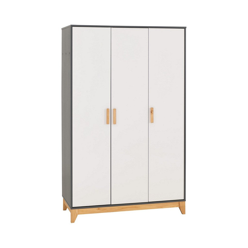 Cleveland 3 Door Wardrobe-Furniture-Seconique-Levines Furniture