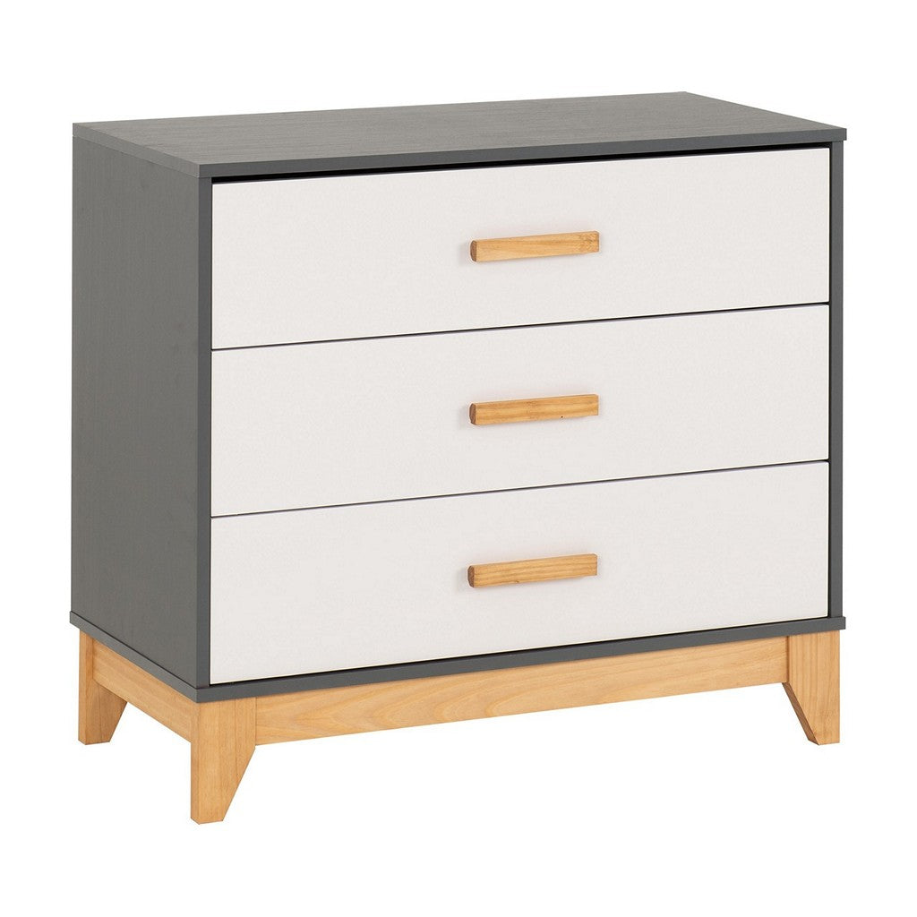 Cleveland 3 Drawer Chest of Drawers-Furniture-Seconique-Levines Furniture