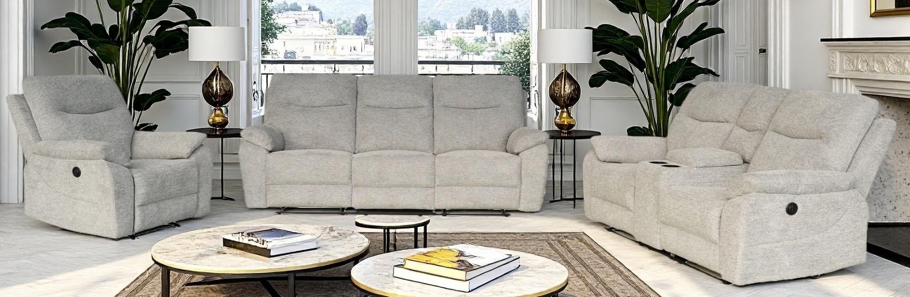 Clifton 3 Seater Electric Recliner