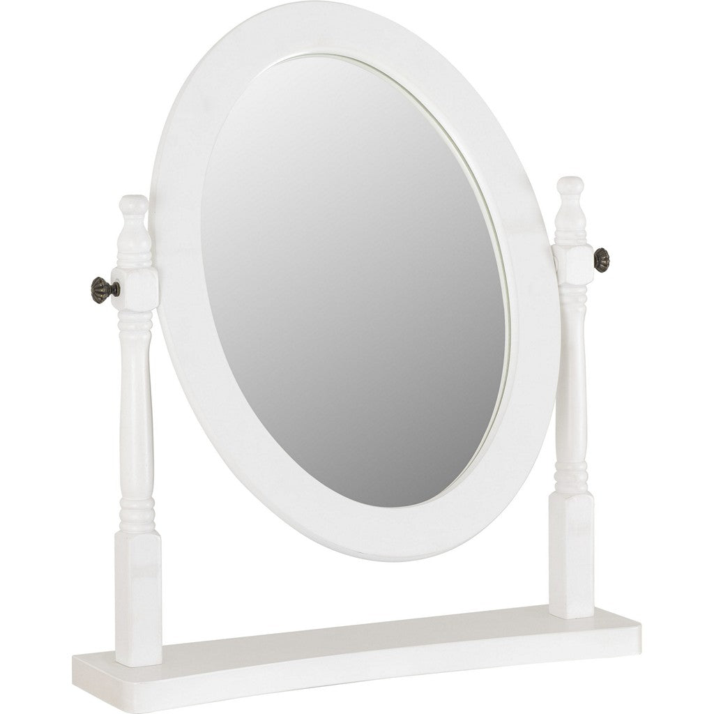 Contessa Dressing Table Mirror-Furniture-Seconique-White-Levines Furniture