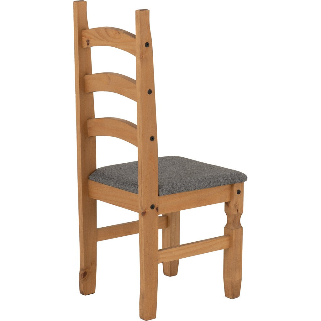 Corona Dining Chairs-Furniture-Seconique-Distressed Wax Pine-Levines Furniture