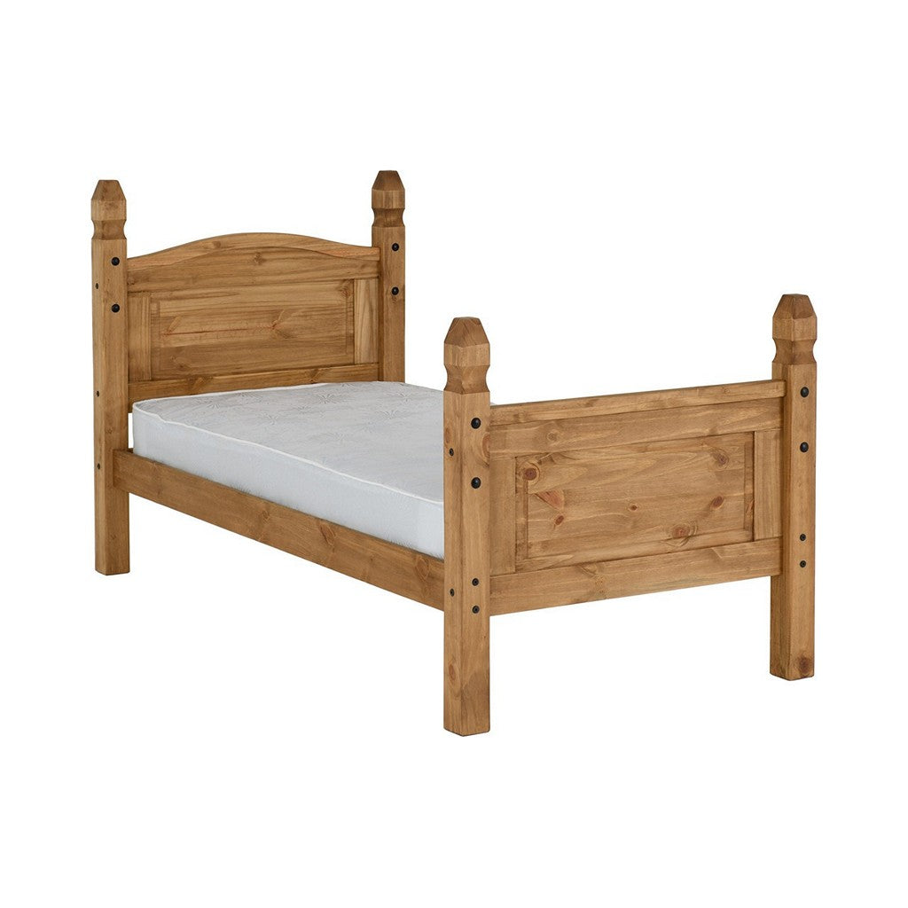 Corona Single Bedframe-Furniture-Seconique-High End-Levines Furniture