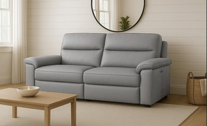 Corvan 3 + 2 + 1 Set Power Recliner shown in a styled living room