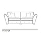 Cosmos 4 Seater Sofa-Furniture-Sofa Factory-Beige-Levines Furniture