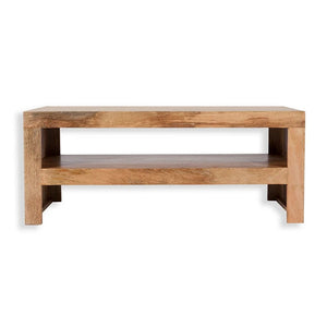 Cube Mango Coffee / TV Unit-Furniture-IFD-Levines Furniture