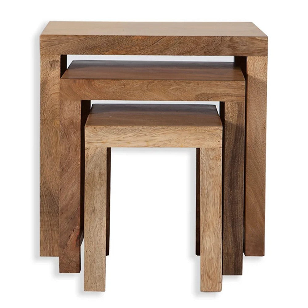 Cube Mango Nest of Tables-Furniture-IFD-Levines Furniture