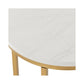 Dallas Side Tables-Furniture-Seconique-Marble / Black-Levines Furniture