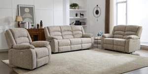 Dallas 3+2+1 Suite Electric Recliner