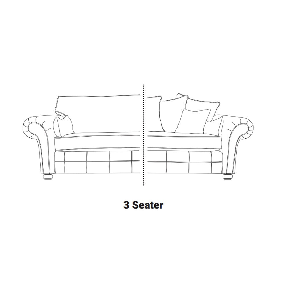 Darwin 3 Seater + 1 Armchair +1 Armchair-Furniture-Sofa Factory-Brown-Standard back-Levines Furniture