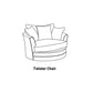 Darwin Swivel Chair-Furniture-Sofa Factory-Brown-Standard back-Large-Levines Furniture