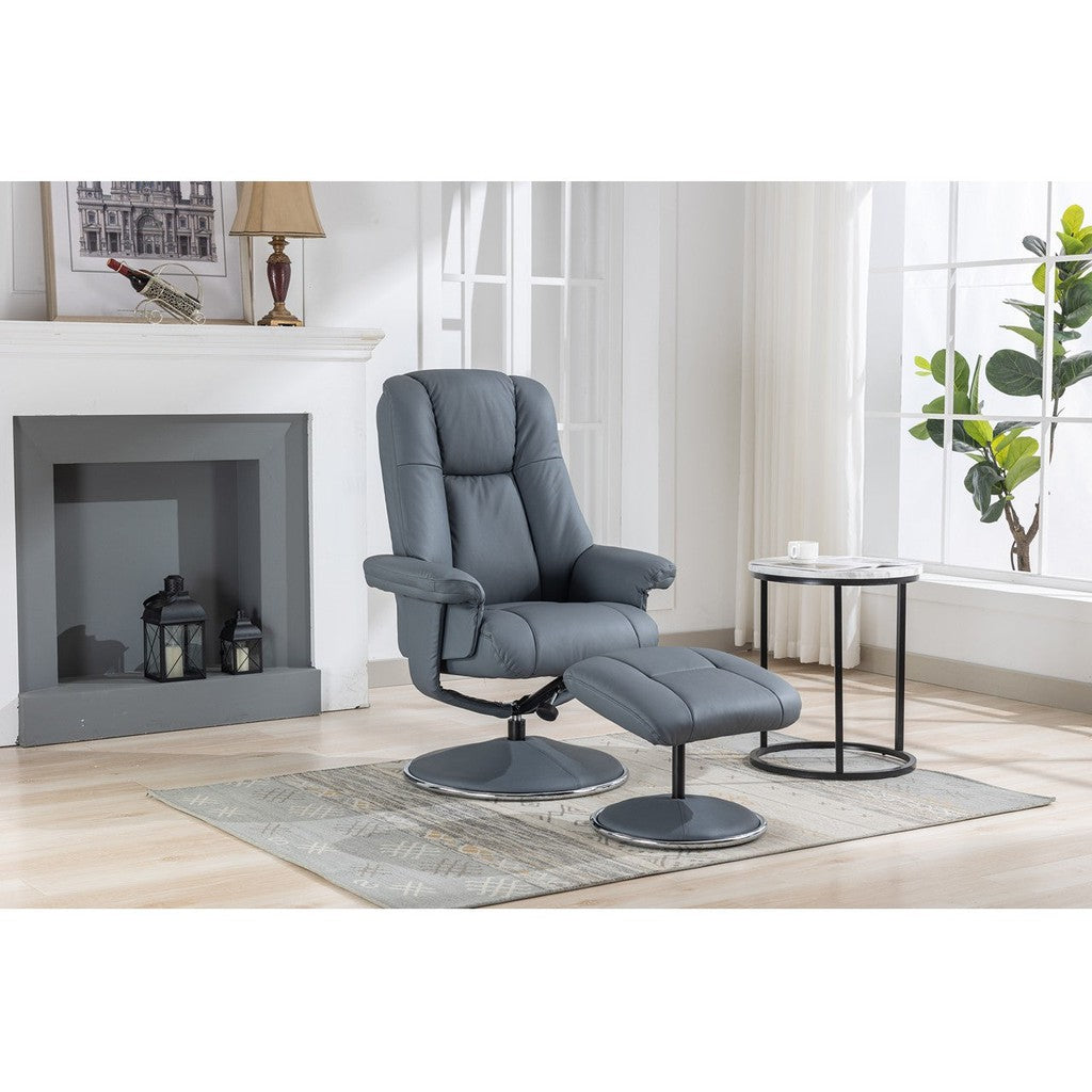 Denver Swivel Recliner Chair-Furniture-GFA-Chacha Dove-Levines Furniture