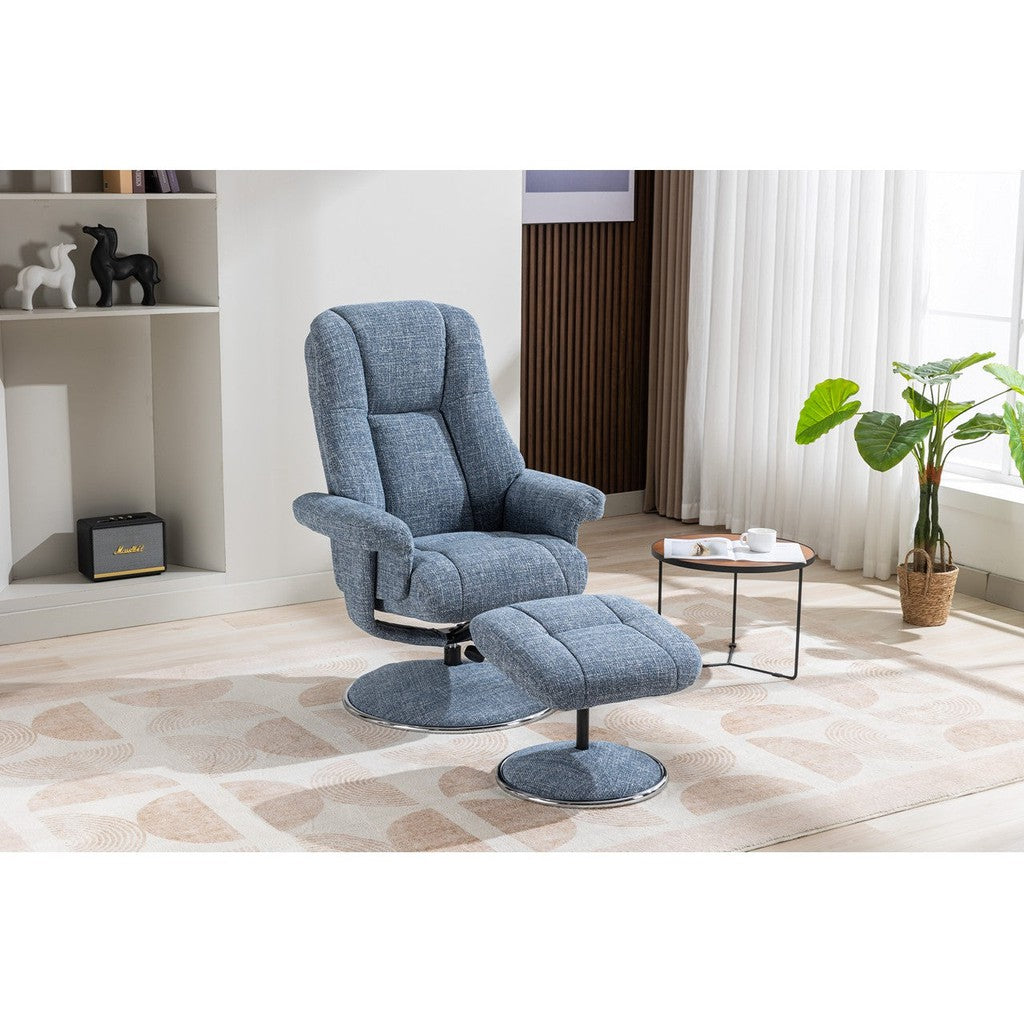 Denver Swivel Recliner Chair-Furniture-GFA-Chacha Dove-Levines Furniture