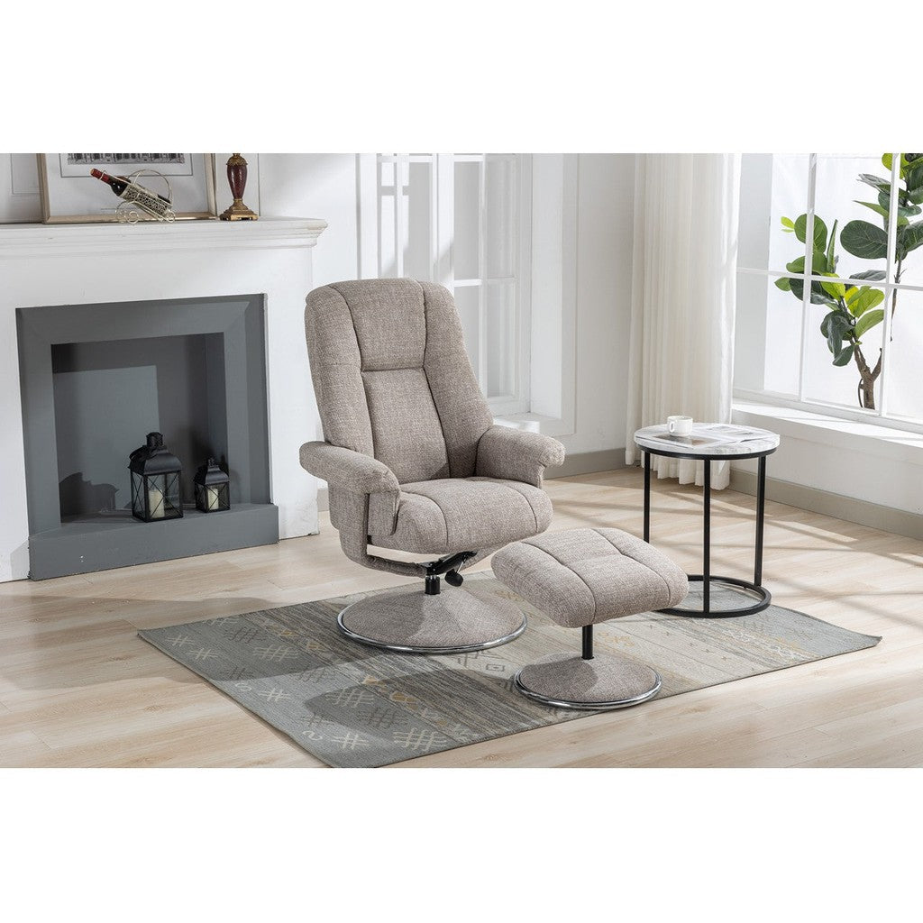 Denver Swivel Recliner Chair-Furniture-GFA-Chacha Dove-Levines Furniture