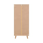 Dixie 2 Door Wardrobe-Furniture-Seconique-Levines Furniture