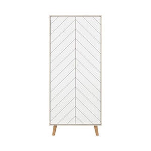 Dixie 2 Door Wardrobe-Furniture-Seconique-Levines Furniture