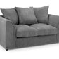 Harley Jumbo Sofa Grey 2 Seater