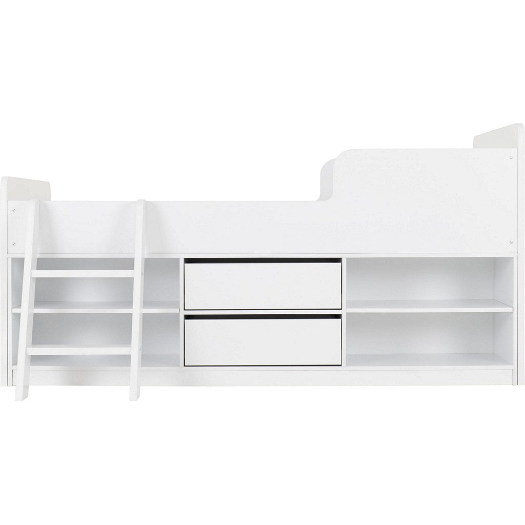 Felix Low Sleeper Bed-Furniture-Seconique-Grey-Levines Furniture