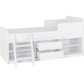 Felix Low Sleeper Bed-Furniture-Seconique-White-Levines Furniture