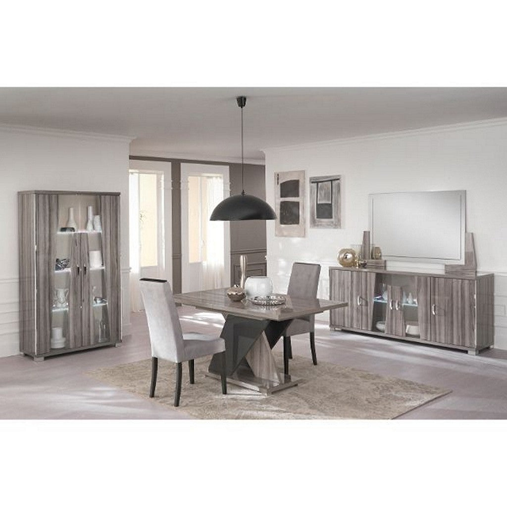 Glamour 2 door Display Cabinet-Furniture-San Martino-Levines Furniture