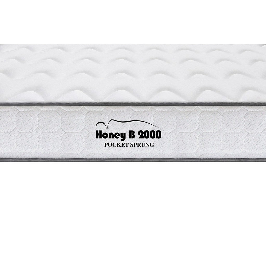 Honey B 2000 Mattress-Furniture-Honey B-Single-Levines Furniture