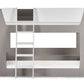 Parsec Bunk Bed Taupe & White