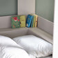 Parsec Bunk Bed Taupe & White