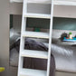 Parsec Bunk Bed Taupe & White