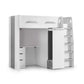 Pegasus Highsleeper White / Silver