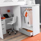 Pegasus Highsleeper White / Silver