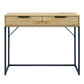 Bali 2 Drawer Dressing Table/Desk - Light Oak