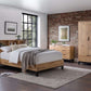 Bali 2 Door 1 Drawer Wardrobe - Light Oak