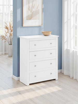 Radley 4 Drawer Chest - Surf White