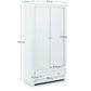 Radley Wardrobe - Surf White